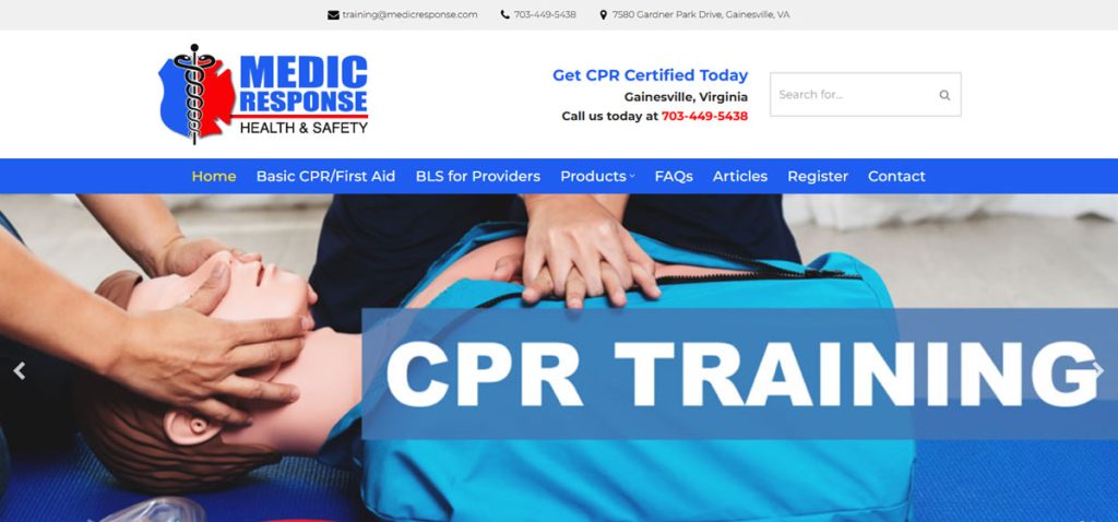 Medic Response CPR Trainng - Get CPR Certified Today